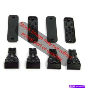 ���[�t�L�����A Rhino-rack 2500���[�t���b�N�p�b�h���N�����v�L�b�g�ADK284�A4�̃Z�b�g�A�X���[�� Rhino-Rack 2500 Roof Rack Pad & Clamp Kit, DK284, Set of 4, Small�y���s�A���i�z