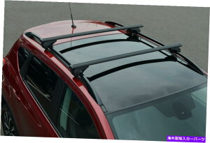 [tLA [t[p̃ubNNXo[tHNX[QT-Roci2017 75kgbN\ Black Cross Bars For Roof Rails To Fit Volkswagen T-Roc (2017 75KG Lockable