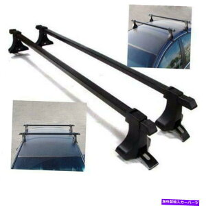 [tLA jo[T54 "4hAJ[SUVgbNW[v150lbsyAp̃gbv[tbNNXo[ Universal 54" Top Roof Rack Cross Bars For 4 Door Car SUV Truck Jeep 150Lbs Pair
