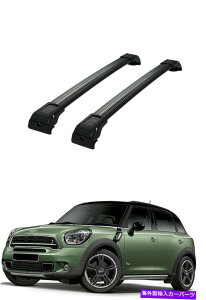 [tLA ~jN[p[Jg[}ubN[tbNNXo[2 PCSbN\10-17 Fits For MINI COOPER COUNTRYMAN BLACK ROOF RACK CROSS BAR 2 PCS LOCKABLE 10-17