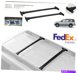 ルーフキャリア 自動車貨物屋上荷物ラックラックアルミニウムクロスバーのためのパスファインダー2005-12 Car Cargo Rooftop Luggage Rack Aluminum Cross Bar For Nissan Pathfinder 2005-12