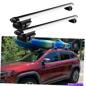 [tLA W[v`FL[48 "J[gbv[tbNNXo[ווݕ]ԃLAp For Jeep Cherokee 48" Car Top Roof Rack Cross Bar Luggage Cargo Bicycle Carrier
