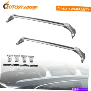 [tLA 1Zbg[tbN2017 2018 2019 2020LfbNXT5Vo[J[̃Zbg 1 Set Roof Racks Cross Bars for 2017 2018 2019 2020 Cadillac XT5 Silver Color