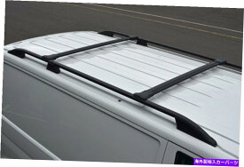 ルーフキャリア ルーフサイドバーに合うようにセットされたブラッククロスバーレールVauxhall Vivaro（2014 Black Cross Bar Rail Set To Fit Roof Side Bars Vauxhall Vivaro (2014