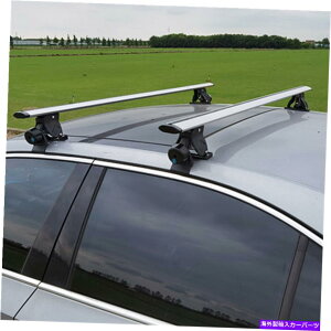 [tLA 48 "Ԃ̃jo[Tgbv[tbNNXo[ווLA[A~jE 48" Car Universal Top Roof Rack Cross Bar Luggage Cargo Carrier Rails Aluminum