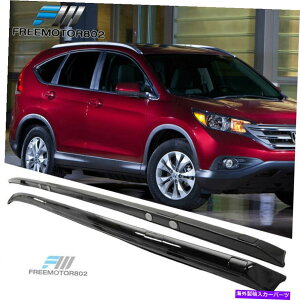 [tLA 12-16z_CRV[tbNTCh[o[OEt@Ng[X^CABSOXubN Fits 12-16 Honda CRV Roof Rack Side Rail Bar OE Factory Style ABS Gloss Black