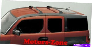 [tLA z_Gg03-11[tbNNXo[́AȞɃ{gI܂OEX^C For Honda Element 03-11 Roof Rack Cross Bars Bolt-On to Factory Hole OE Style