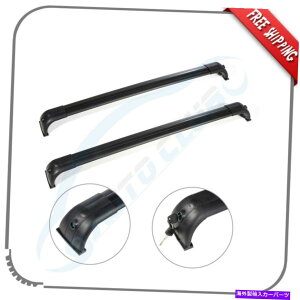 [tLA tBbg2005-2016h[o[LR3LR4[tbNNXo[ubNוUSXgbN Fits 2005-2016 Land Rover LR3 & LR4 Roof Rack Cross Bar Black Luggage US Stock