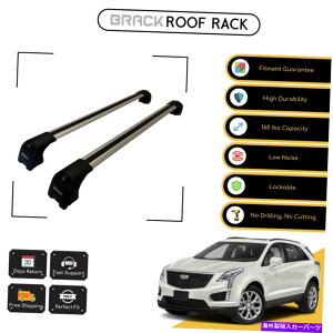 [tLA ubN[tbNוLACadillac XT -5 2018̃NXo[ - Vo[Abv BRACK Roof Rack Luggage Carrier Cross Bars For Cadillac XT-5 2018 - Up Silver