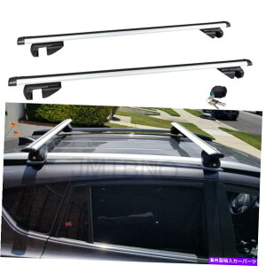 [tLA g^RAV4 2001-2018 48 "J[gbv[tNXo[ווLAbN For Toyota RAV4 2001-2018 48" Car Top Roof Cross Bar Luggage Cargo Carrier Rack