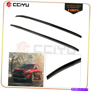 [tLA g^RAV4̃gbv[tbNNXo[ו2019-2020A~LA Top roof rack cross bars Luggage FOR Toyota RAV4 2019-2020 Aluminum Carrier