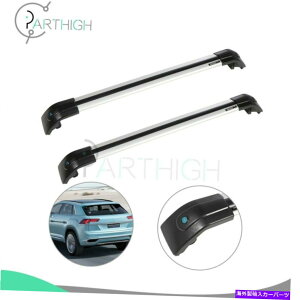 [tLA 2PCS[tbNוA~jE[NXo[VWeBOA2010-2016tHNX[Q 2PCS Roof Rack Luggage Aluminum Rail CrossBar For VW Tiguan 2010-2016 Volkswagen