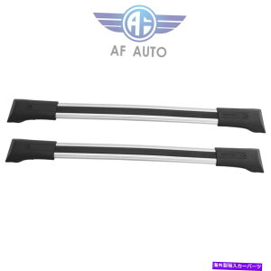 [tLA Vo[[tbNNX[pbP[W84130842 GMC Acadia GM 2010-2017ɓK Silver Roof Rack Cross Rail Package 84130842 Fits GMC Acadia GM 2010-2017