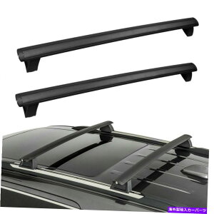 [tLA 2011-2021W[vOh`FL[ubNQbW[tbNgbvNXo[11-21 For 2011-2021 Jeep Grand Cherokee Black Luggage Roof Rack Top Cross Bars 11-21