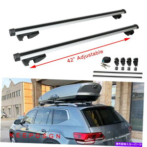 [tLA VW ATLAS 18-22 SUV[tbNNXo[ווݕ]ԃJbNLA46 " For VW Atlas 18-22 SUV Roof Rack Crossbars Luggage Cargo Bike Kayak Carrier 46"