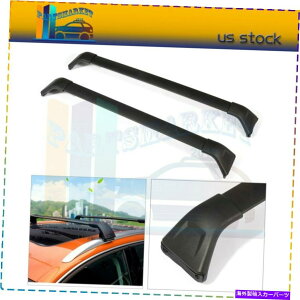 [tLA 2017-2019 Mazda CX-5X|[c[eBeBNXo[[tbN2PCSA~jEuNɓKĂ܂ Fit for 2017-2019 Mazda CX-5 Sport Utility Cross Bar Roof Rack 2pcs Aluminum Blk