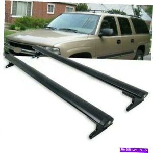 [tLA 2x[tbNNXo[ubNtBbg2019-2020W[vRpXJ[Sו 2X Roof Rack Cross Bar Black Fits 2019-2020 Jeep Compass Cargo Baggage Stock