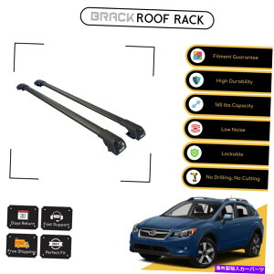 [tLA ubN[tbNוLANXo[Subaru XV 2013Up Black BRACK Roof Rack Luggage Carrier Cross Bars For Subaru Xv 2013  Up Black