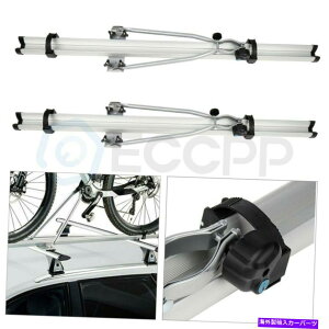 [tLA jo[TyAoCN]52 "bNLAJ[}Eg[tgbvNvbNyA Universal Pair Bike Bicycle 52" Rack Carrier Car Mount Roof Top Clamp Lock Pair