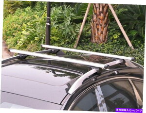 [tLA 48 "Ԃ̃jo[Tgbv[tbNNXo[ווLA[A~jE 48" Car Universal Top Roof Rack Cross Bar Luggage Cargo Carrier Rails Aluminum
