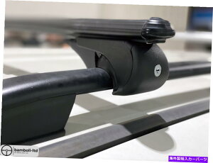 [tLA XYLEWj[3D/Wj[EVG3Dgbv[tbNNXo[1998- Black Fit For SUZUKI Jimny 3D/Jimny Sierra 3D Top Roof Rack Cross Bars 1998-