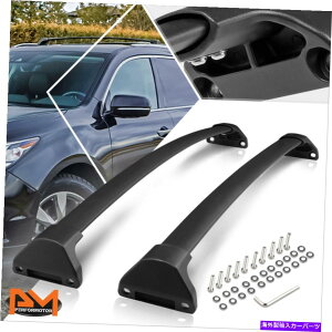 [tLA 14-18Acura MDX OEX^CA~jE[tbNNXo[וLAubN For 14-18 Acura MDX OE Style Aluminum Roof Rack Crossbar Baggage Carrier Black