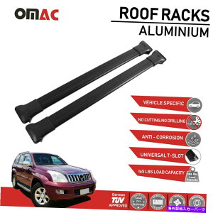 [tLA [tbNNXo[וLAɂ҂̃g^hN[U[vhJ120 2003-09 Roof Rack Cross Bars Luggage Carrier fits Toyota Land Cruiser Prado J120 2003-09