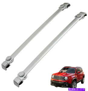 [tLA 2022Ñ[tbNW[vlQ[hNXo[וו Roof Rack For 2022 Jeep Renegade Cross Bar Luggage Baggage Silver