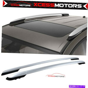 [tLA 13-18g^RAV4 XA40Vo[OEX^C[tbNA~jETCh[o[ Fits 13-18 Toyota RAV4 XA40 Silver OE Style Roof Rack Aluminum Side Rail Bars