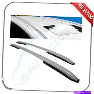 [tLA 2015N2020ÑW[vlQ[h[tbNTCh[Vo[LAA~jEo[USA For 2015-2020 Jeep Renegade Roof Rack Side Rails Silver Carrier Aluminum Bar USA