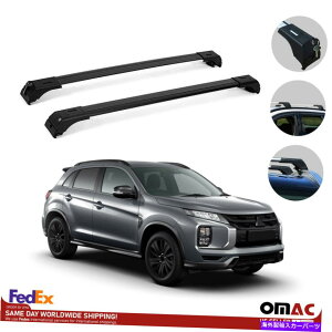 [tLA OHAEg_[X|[cASX 2011-2022̃[tbNNXLA[ Roof Rack Cross Bar Carrier Rail For Mitsubishi Outlander Sport ASX 2011-2022