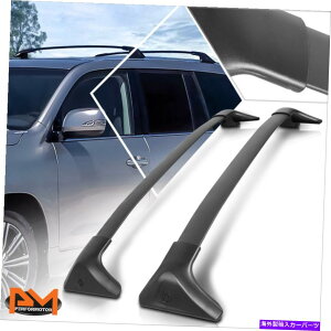 [tLA 16-19NTXLX570 OEX^CA~jEgbv[tbN[וNXo[ For 16-19 Lexus LX570 OE Style Aluminum Top Roof Rack Rail Luggage Cross Bars