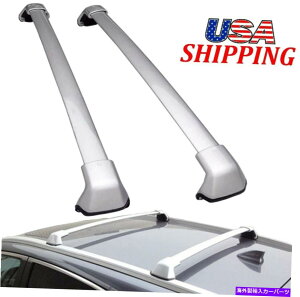 [tLA 12-16z_CRV CR-VA~jEJ[SVo[̃[tbNNXo[ Roof Rack Cross Bar for 12-16 Honda CRV CR-V Aluminum Cargo Silver