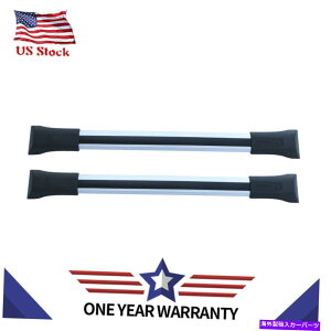 ���[�t�L�����A �y�A�V���o�[���[�t���b�N�N���X���[���p�b�P�[�W2010-2016 GMC Acadia 84130842�ɓK���Ă��܂� Pair Silver Roof Rack Cross Rail Package Fit For 2010-2016 GMC Acadia 84130842�y���s�A���i�z