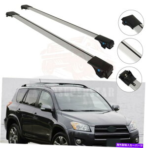 [tLA g^RAV4̂߂̃[tbNA~jEוNXo[ݕ2013-2018 Roof Rack Aluminum luggage Cross Bar cargo For Toyota RAV4 2013-2018