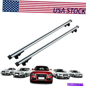 [tLA 50 "SUVjo[T[tbNgbvוNXo[ݕAƎW/ T-Slot US 50" Car SUV Universal Roof Rack Top Luggage Cross Bar Cargo Carrier w/ T-slot US