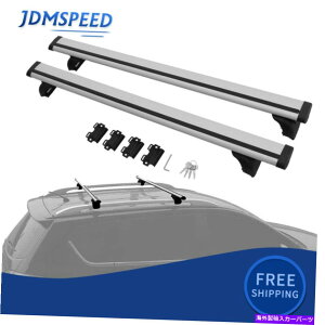 [tLA AEfBQ7i4Lj2007-2015pVo[A~jE[tbNNXo[וLA Silver Aluminum Roof Rack Cross Bars Luggage Carrier For Audi Q7 (4L) 2007-2015