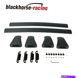 [tLA 2017-2021}c_CX5 CX-5̃ubN[tbNווLANXo[ Black Roof Rack Luggage Cargo Carrier Cross Bars For 2017-2021 Mazda CX5 CX-5