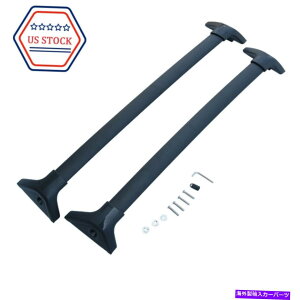 [tLA ubNgbv[tbNNXo[NXo[וLAɂ҂̃g^RAV4 2019-20 Black Top Roof Rack Cross Bar Crossbar Luggage Carrier Fits Toyota RAV4 2019-20