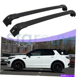 [tLA h[o[fBXJo[X|[ĉ߂2 PCSubNNXo[2015-2022[tbN[ 2 PCS Black Cross Bar For Land Rover Discovery Sport 2015-2022 Roof Rack Rail