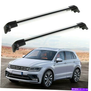 [tLA tHNX[QeBOÃ[tbNNXo[1.4L 2.0L 09-18eB[gbNt Roof Rack Cross Bars For Volkswagen Tiguan 1.4L 2.0L 09-18 With Anti-Theft Lock