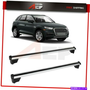 [tLA AEfBQ5-SQ5 2012-2015A~jEgbv[tbNNXo[וݕ̂߂2x 2x For Audi Q5-SQ5 2012-2015 Aluminum top Roof Rack Cross Bars Baggage cargo