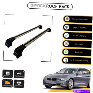 [tLA BMW 3cA[F31 2012-Up Silver̃ubN[tbNווLANXo[ BRACK Roof Rack Luggage Carrier Cross Bars For Bmw 3 Touring F31 2012-Up Silver