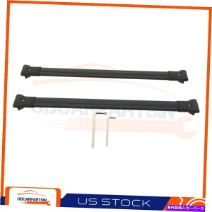 [tLA Jeep Liberty KJ 2002-2007[tbNNXo[ubNA~E[LAUSA For Jeep Liberty KJ 2002-2007 Roof Rack Cross Bar Black Alumium Rail Carrier USA