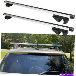 [tLA GMC Acadia 48 "Ԃ̃gbv[tbNNXo[]ԉוݕLA For GMC Acadia 48" Car Top Roof Rack Cross Bar Bicycle Luggage Cargo Carrier