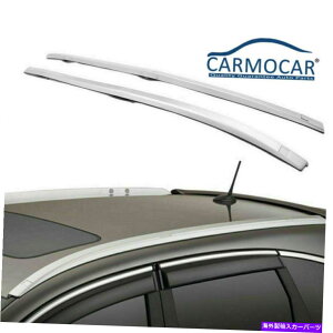 [tLA Vo[[tbN[TCh[וLAtBbg12-16z_CRV CR-V EX-L EX Silver Roof Rack Rail side rail Luggage Carrier Fit 12-16 Honda CRV CR-V EX-L EX