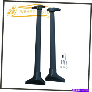 [tLA 2019N2020g^RAV4̃ubNgbv[tbNNXo[וLA Black Top Roof Rack Cross Bars Luggage Carrier For 2019 2020 Toyota RAV4