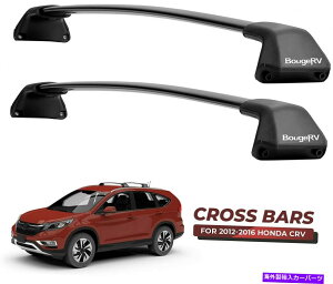 [tLA z_CRV̂߂̃J[[tbNNXo[2012-2016A~LAobOו Car Roof Rack Cross Bars for Honda CRV 2012-2016 Aluminum Carrier Bag Luggage