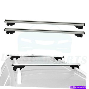 [tLA [tbNNXo[52C`וLAݕVo[165lbA~jE Roof Rack Cross Bar 52 Inch Luggage Carrier Cargo Silver 165LB Aluminum