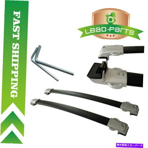 [tLA 2010-2019NTXGX460̃[tbNNXo[וLAo[ubN Roof Rack Cross Bar Luggage Carrier Bar Black For 2010-2019 Lexus GX460